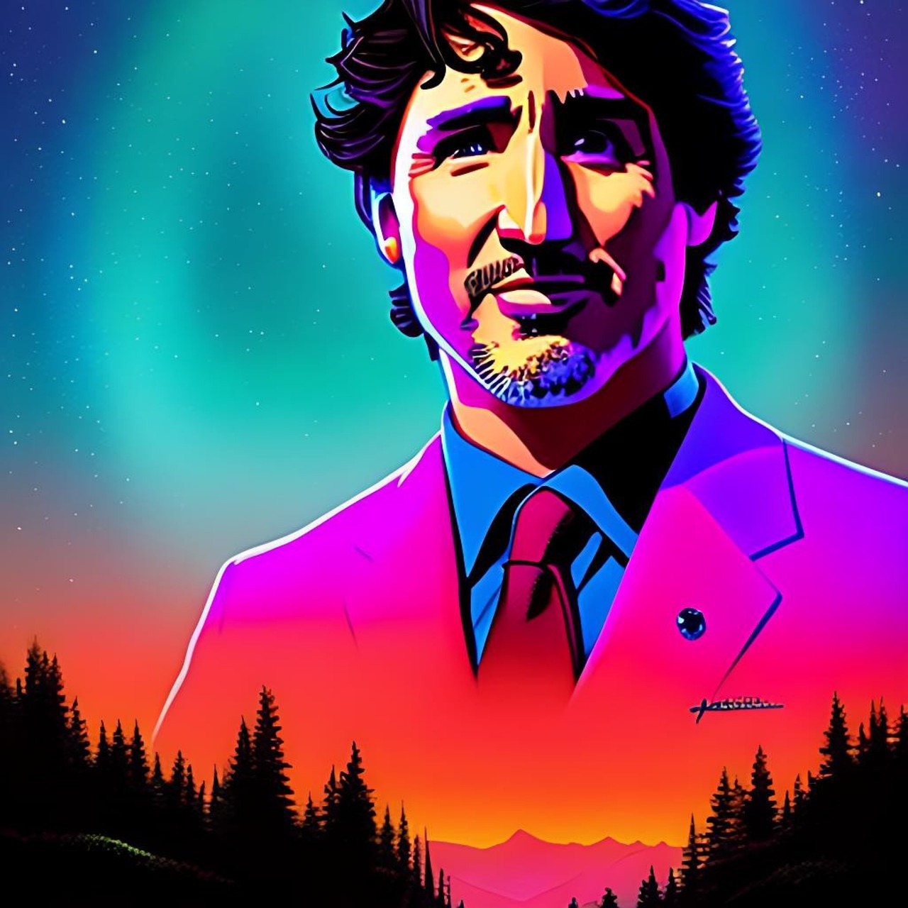 justin trudeau, portrait, prime minister